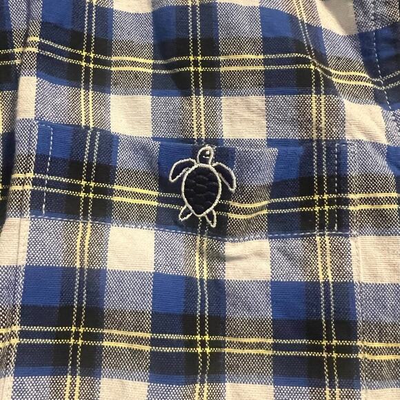 NEW Simply Southern Oxford Button Down Cotton Shirt‎ Men's Small - Picture 2 of 4